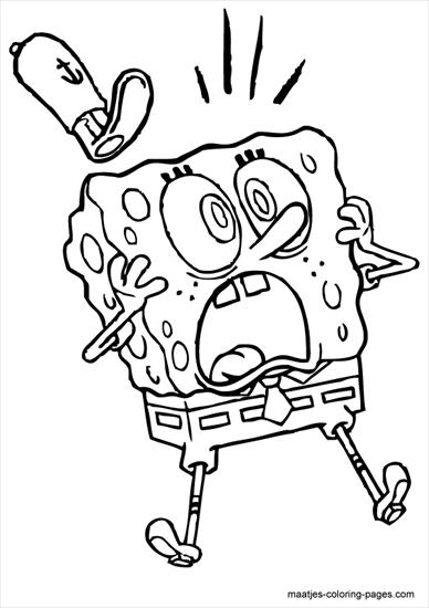 SpongeBob - spongebob - kolorowanka 35.GIF