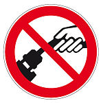 znaki zakazu bez napisu - BHP NIe ciagnij za kabel.jpg