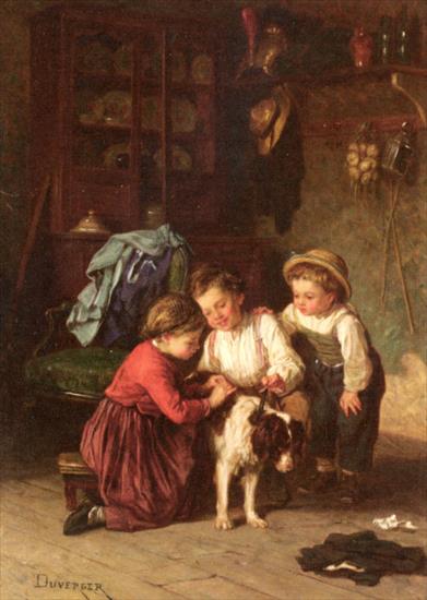 Theophile-Emmanuel Duverger 1821-1901 - Duverger_Theophile_Emmanuel_The_Patient_Pet.jpg