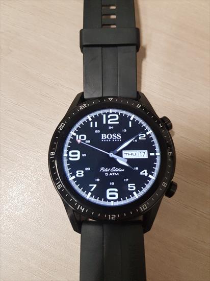Custom tarcze Huawei Watch GT 2 46mm tarcza - Hugopilotblack.jpg
