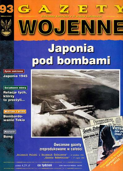Kolekcja Gazety Wojenne - Gazety wojenne 93 - Japonia pod bombami.jpg