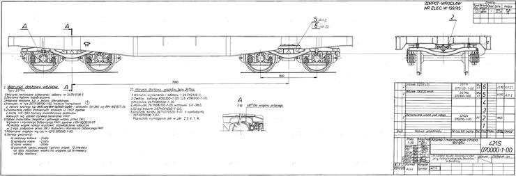  Schematy i rysunki techniczne taboru kolejowego - 421S - Wózek i mocowanie czopa skrętu.png